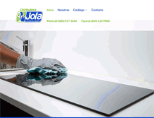 Tablet Screenshot of jofa.com.mx